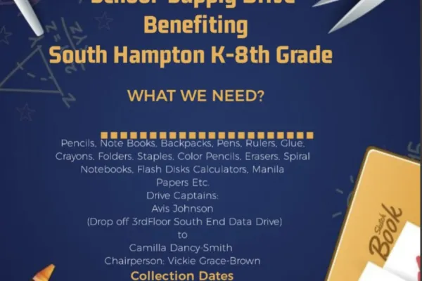 School Supply Drive