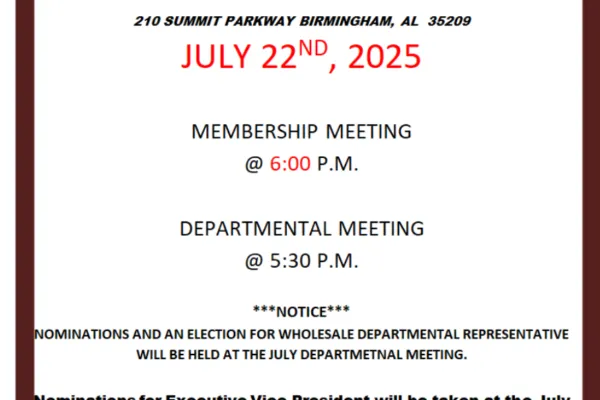 Membership meeting 