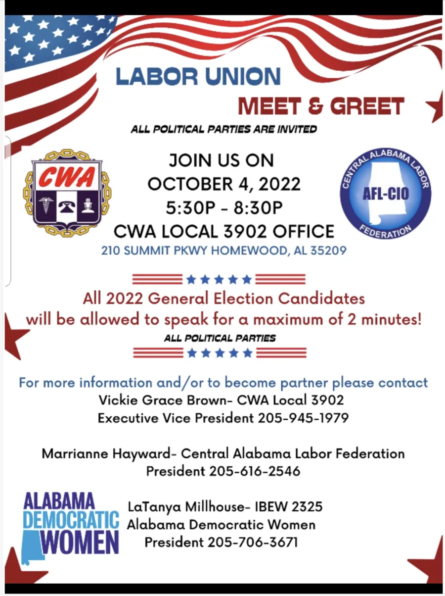 Labor Union Meet and greet 