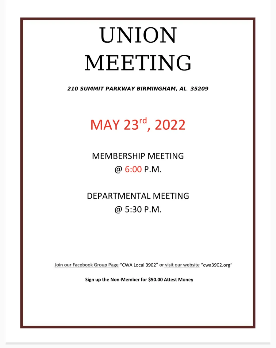 Membership meeting 