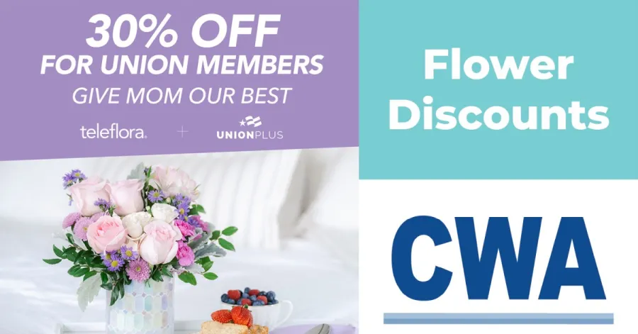 Union Plus Flower Discounts