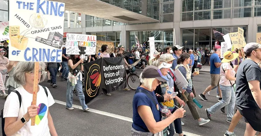 CWAers Participated in No Kings Rallies Around the Country