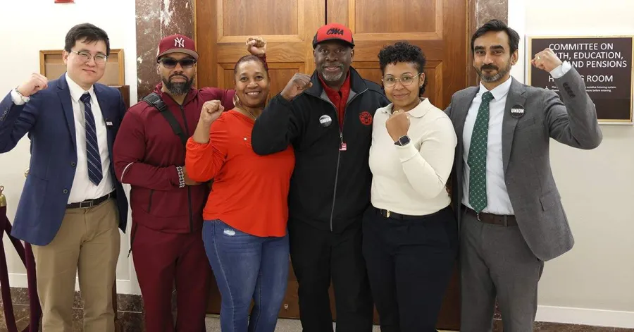 CWAers Rally on Capitol Hill for Bargaining Rights